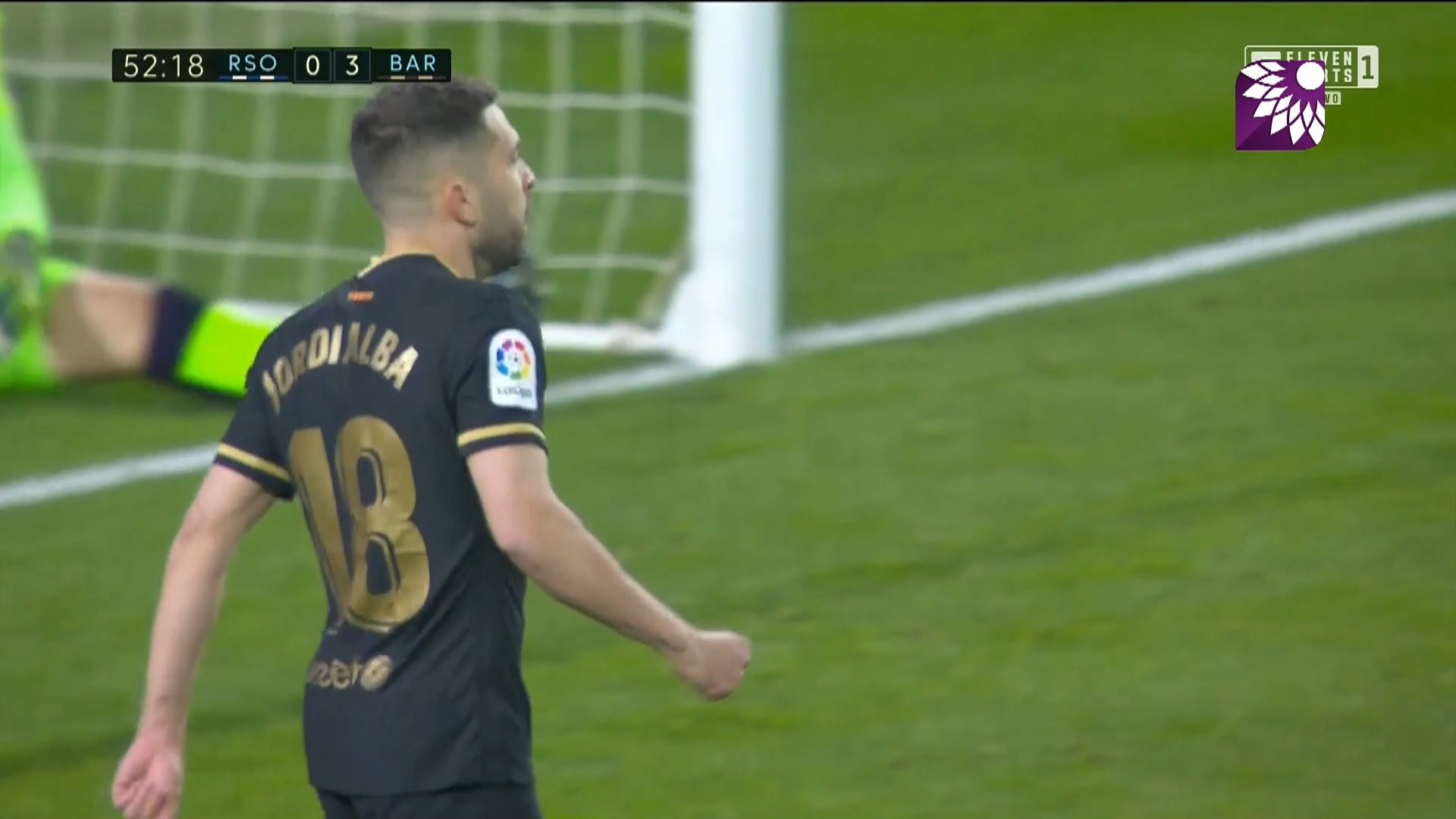 شاهد الهدف الثالث ( 3-0 ) لصالح برشلونة في شباك ريال سوسيداد