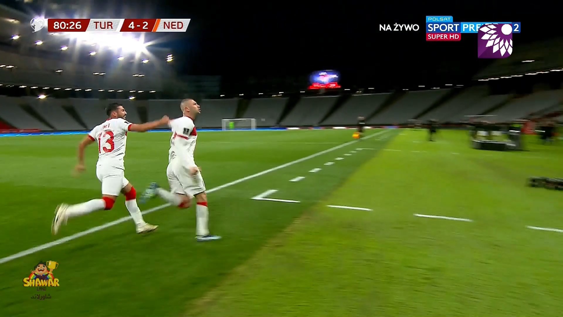 شاهد الهدف الرابع ( 4-2 ) لصالح تركيا في شباك هولندا