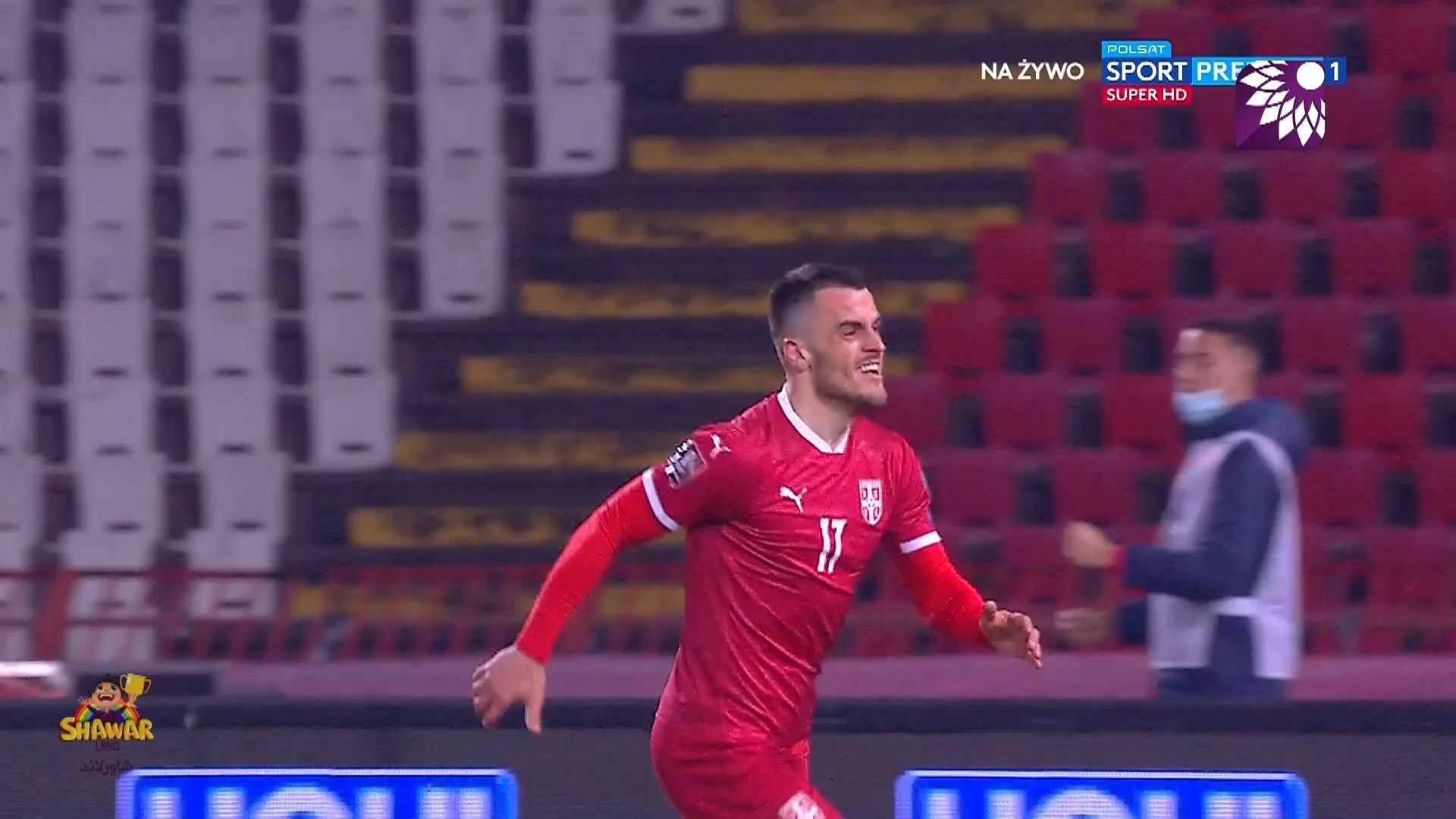 شاهد هدف التعادل الثاني ( 2-2 ) لصالح صربيا في شباك البرتغال