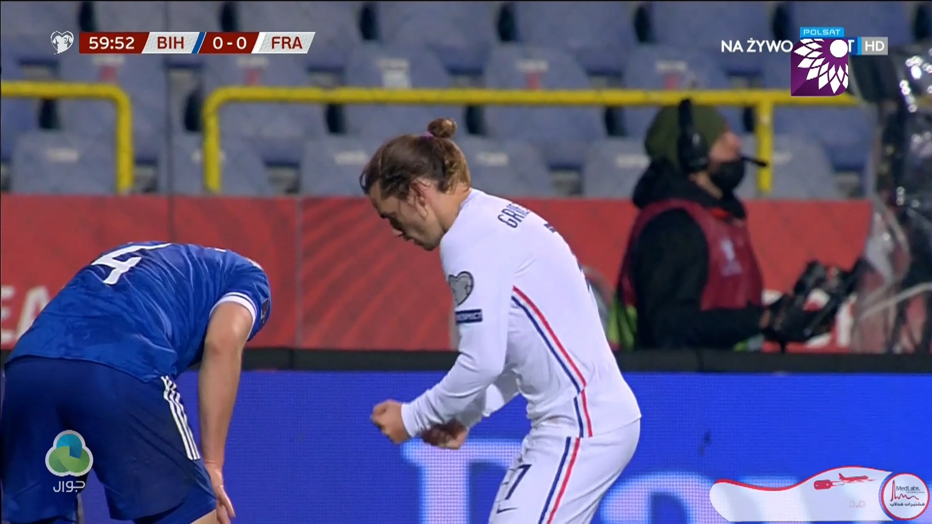 شاهد الهدف الاول ( 1-0 ) لصالح فرنسا في شباك البوسنة والهرسك