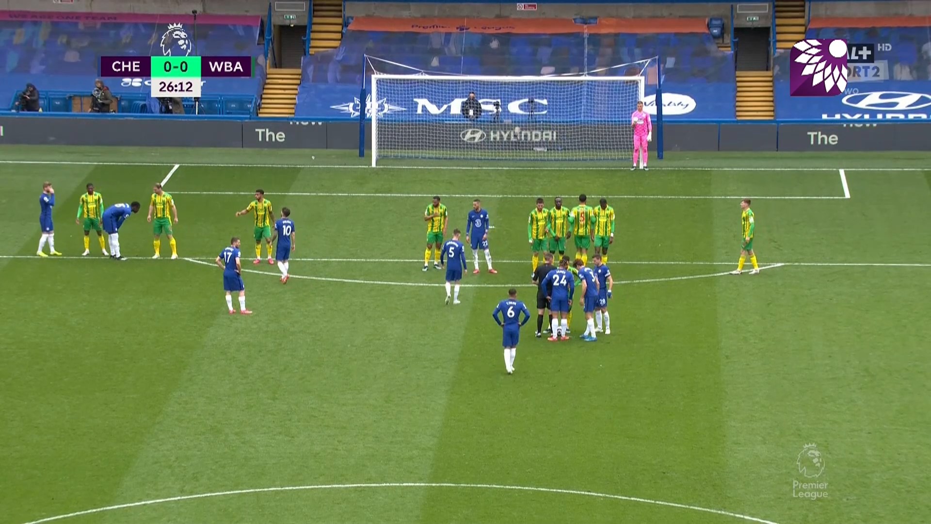 شاهد الهدف الاول (1 – 0) لصالح تشيلسي في وست بروميتش ألبيون