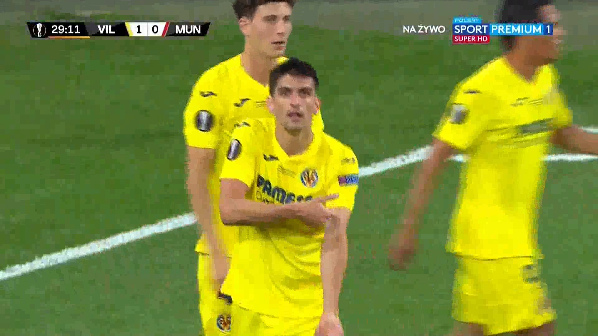 شاهد الهدف الاول ( 1-0 ) لصالح فياريال في شباك مانشستر يونايتد