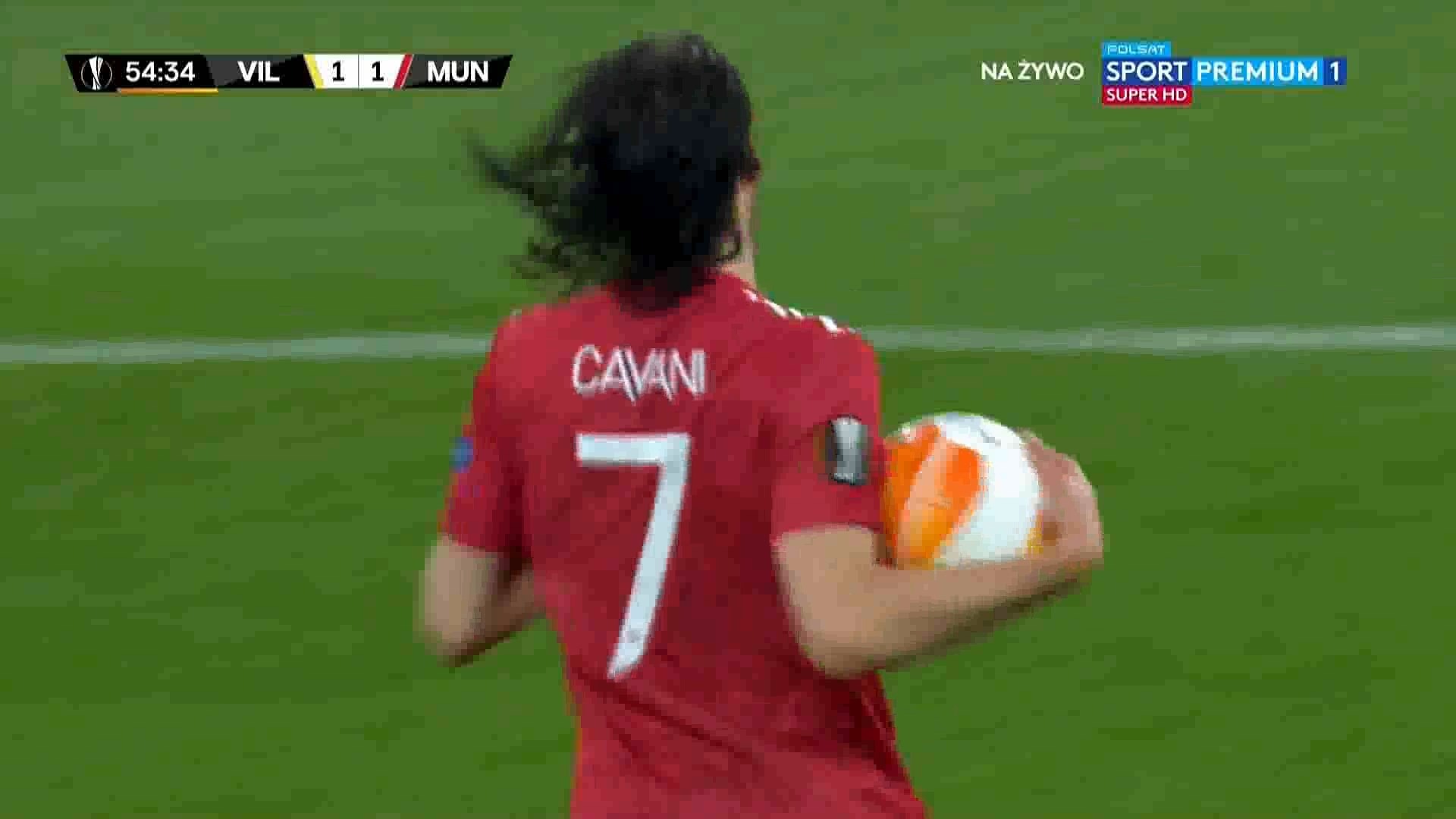 شاهد هدف التعادل ( 1-1 ) لصالح مانشستر يونايتد في شباك فياريال