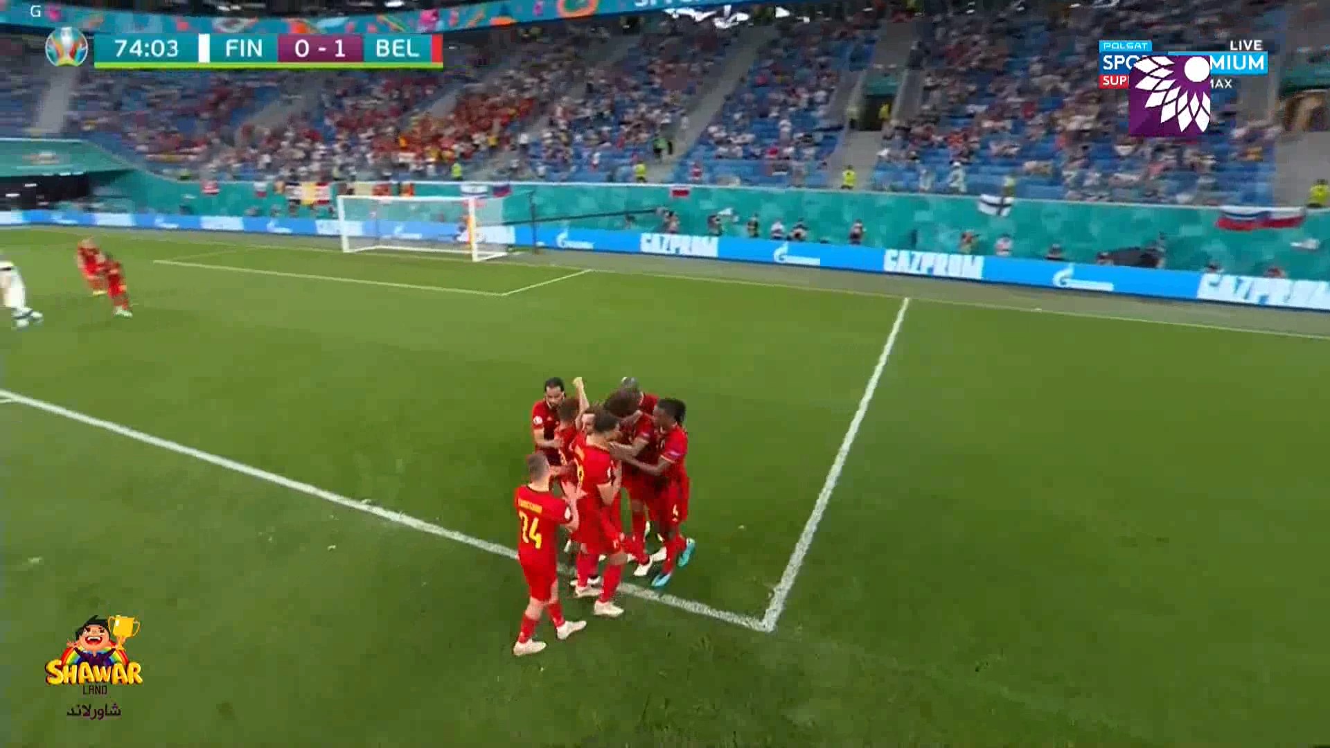 شاهد الهدف الاول (1 – 0) لصالح بلجيكا في شباك فنلندا