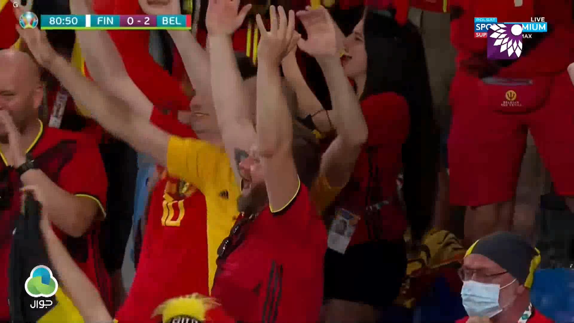 شاهد الهدف الثاني (2 – 0) لصالح بلجيكا في شباك فنلندا