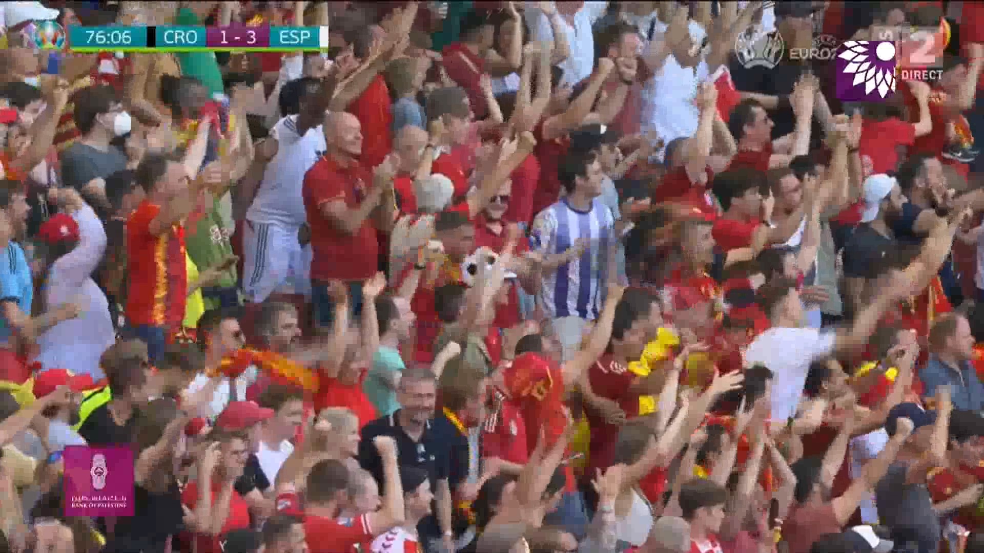 شاهد الهدف الثالث (3 – 1) لصالح إسبانيا في شباك كرواتيا