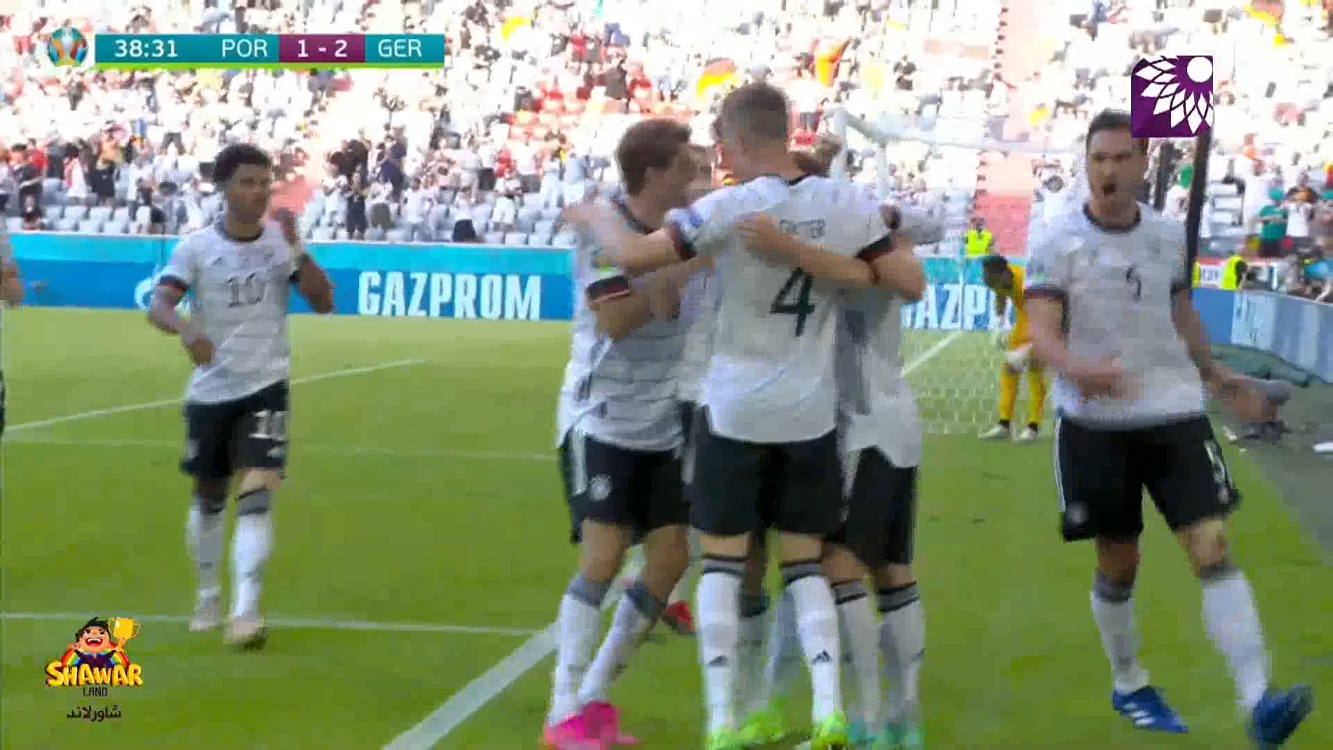 شاهد الهدف الثاني (2-1) لصالح المانيا في شباك البرتغال