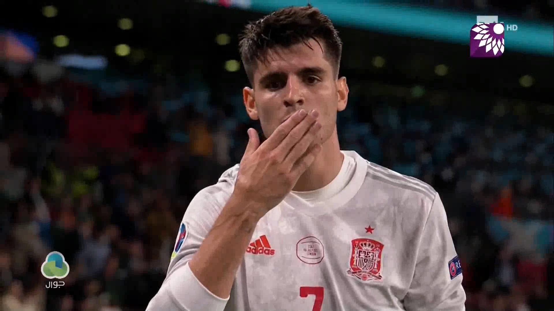 شاهد هدف التعادل (1-1 ) لصالح اسبانيا في شباك ايطاليا