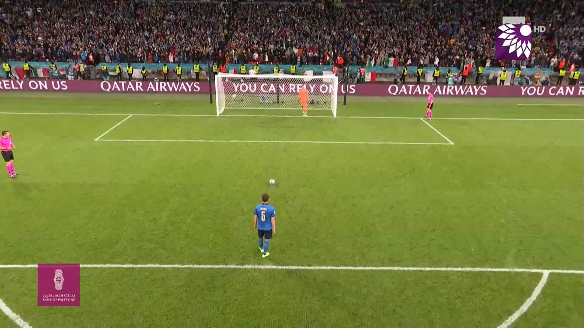 شاهد ركلات الترجيح ايطاليا ضد اسبانيا