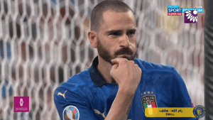 شاهد هدف التعادل (1-1) لصالح ايطاليا في شباك انجلترا