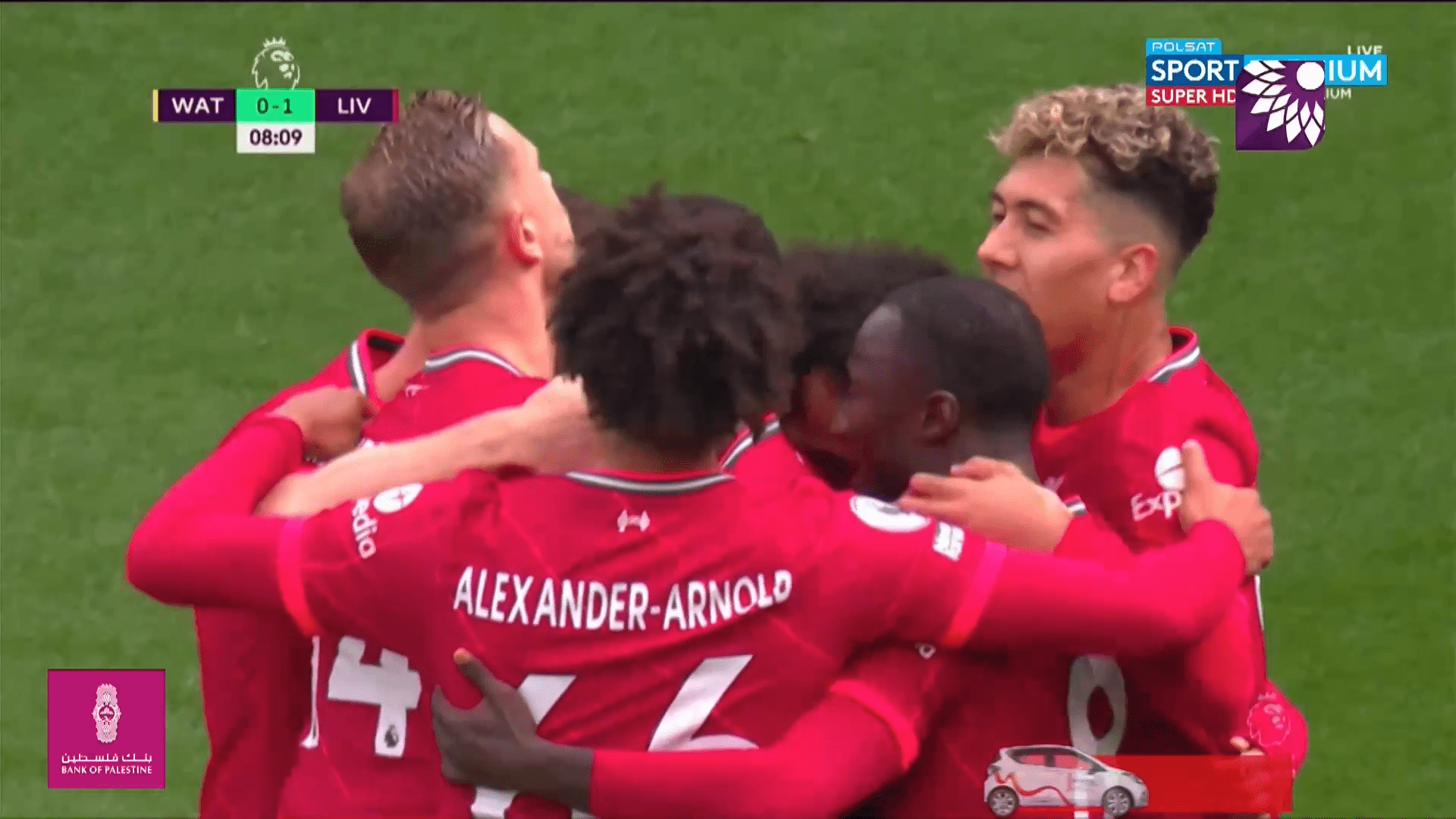 شاهد الهدف الاول (0 – 1) لصالح ليفربول في شباك واتفورد