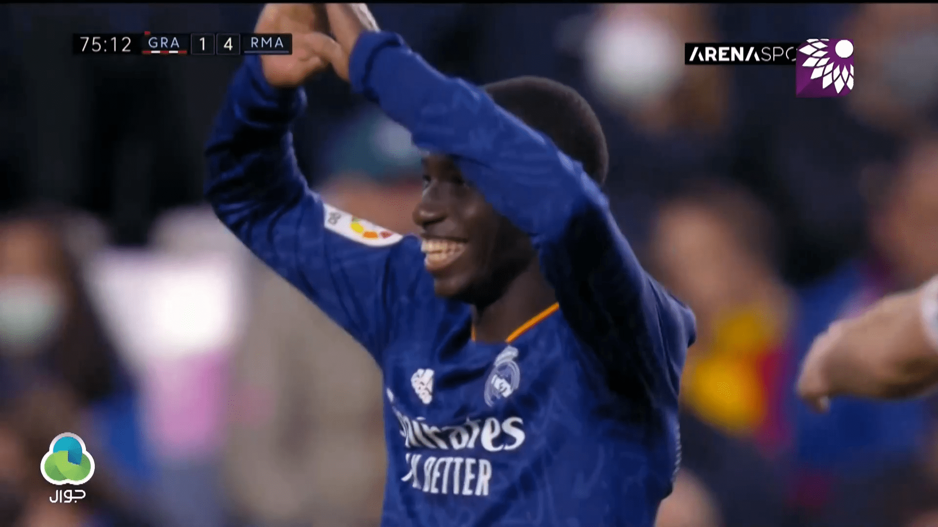 شاهد الهدف الرابع (4-1) لصالح ريال مدريد في شباك غرناطة