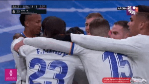 شاهد الهدف الثاني (2-1) لصالح ريال مدريد في شباك اشبيلية