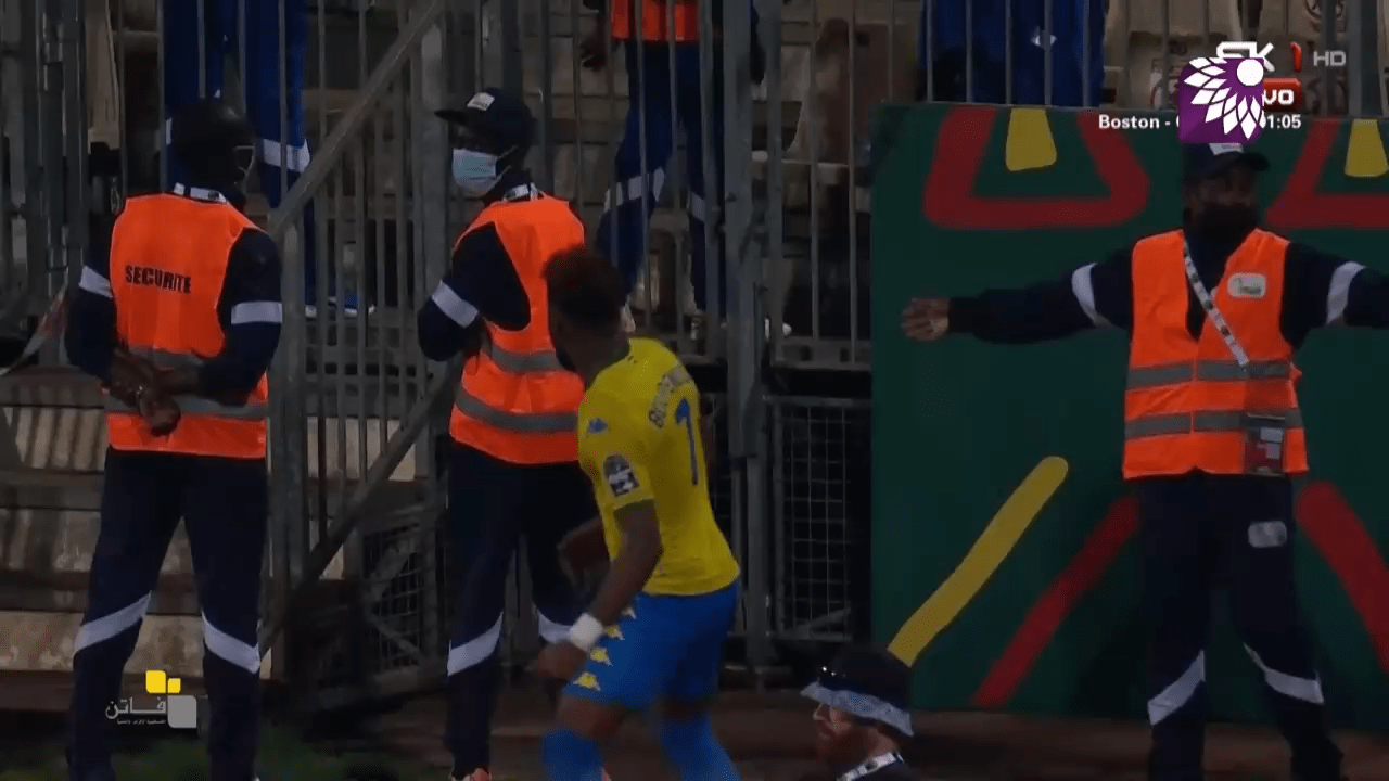 شاهد الهدف الثاني (2-1) لصالح الجابون في شباك المغرب