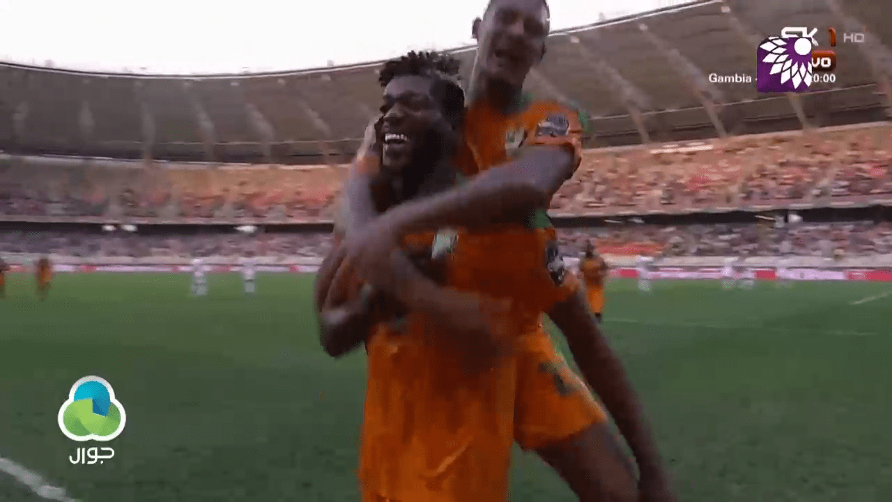 شاهد الهدف الثاني (2-0) لصالح كوت ديفوار في شباك الجزائر