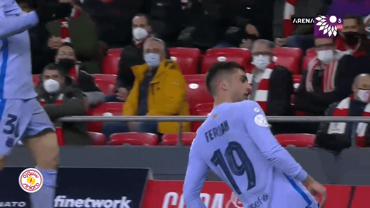 فيران توريس يحرز اول اهدافه مع برشلونة في شباك اتلتيك بلباو