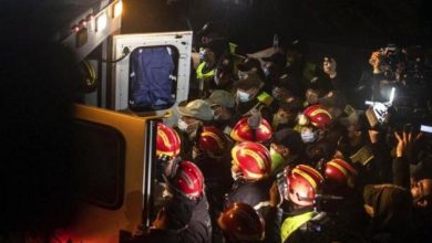 لحظة انتشال الطفل ريان