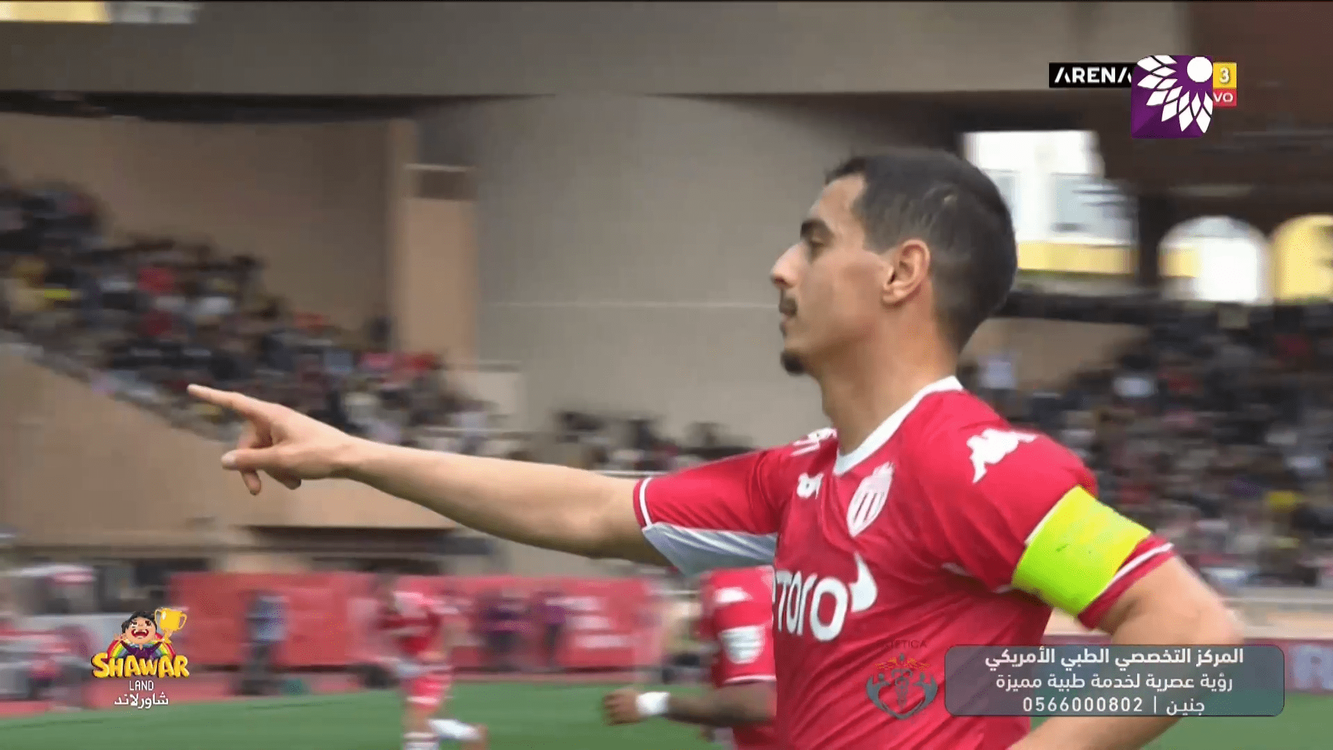 شاهد الهدف الأول (1-0) لصالح موناكو في شباك باريس سان جيرمان