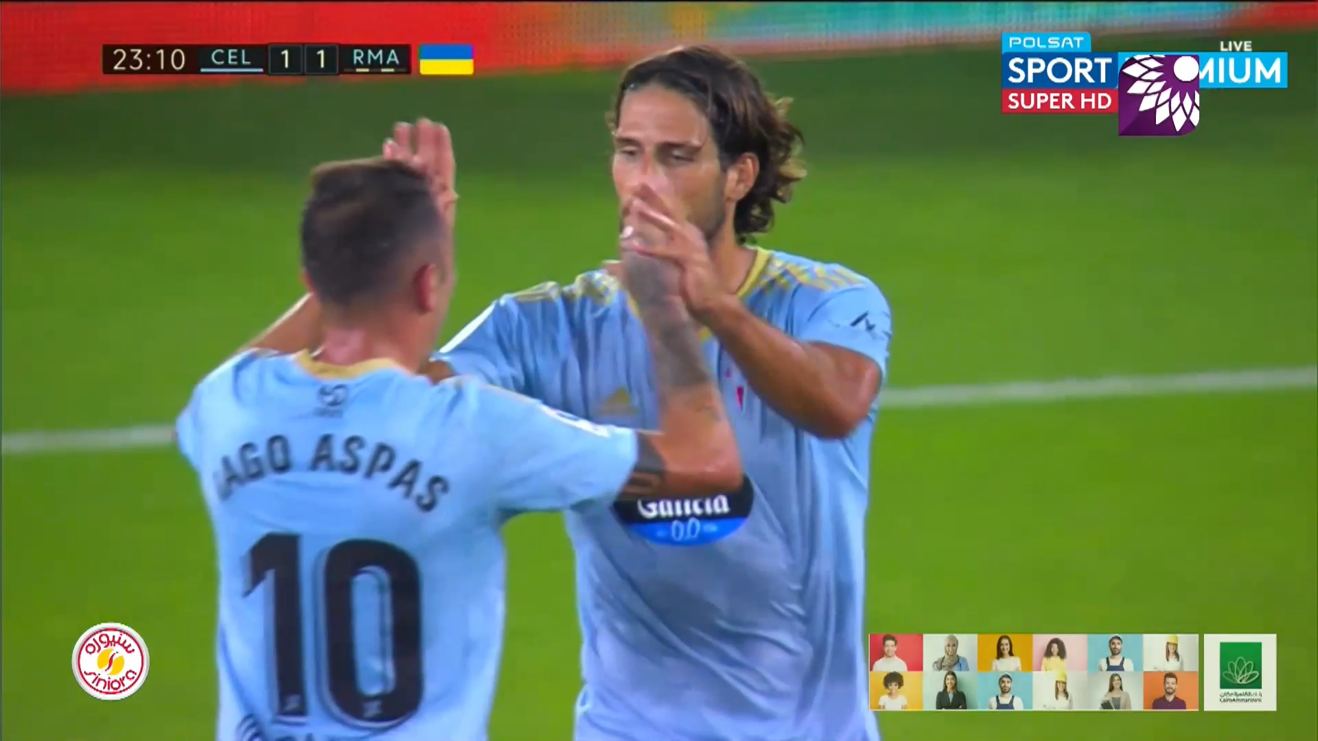 شاهد هدف التعادل (1-1) لصالح سيلتا فيغو في شباك ريال مدريد