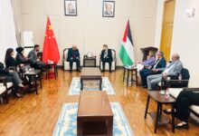 الحملة الأكاديمية الدولية تبحث مع سفير فلسطين في بكين تعزيز الدبلوماسية الأكاديمية الشعبية وتوسيع الشراكة الفلسطينية الصينية الشعبية.