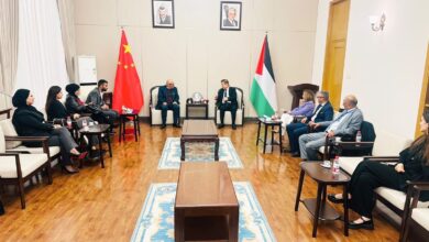 الحملة الأكاديمية الدولية تبحث مع سفير فلسطين في بكين تعزيز الدبلوماسية الأكاديمية الشعبية وتوسيع الشراكة الفلسطينية الصينية الشعبية.